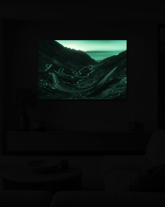 Lumini pe Transfăgărășan