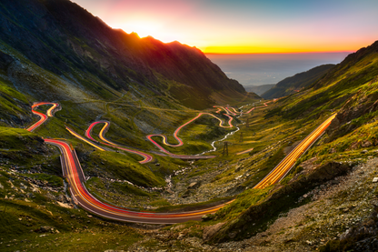 Lights on the Transfăgărășan