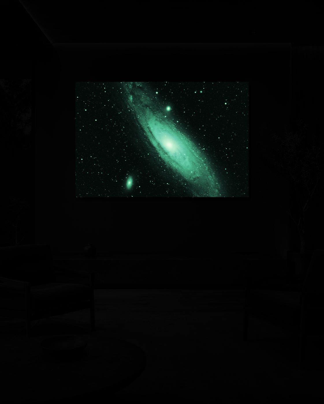 Galaxie im Licht