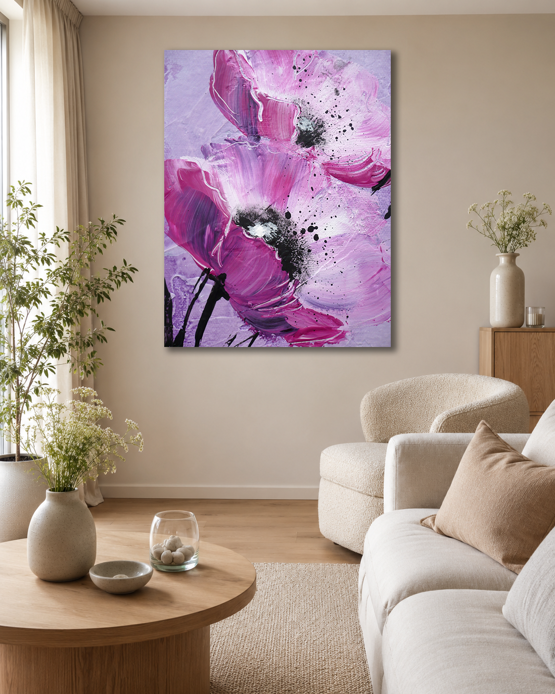 Blüten in Rosé