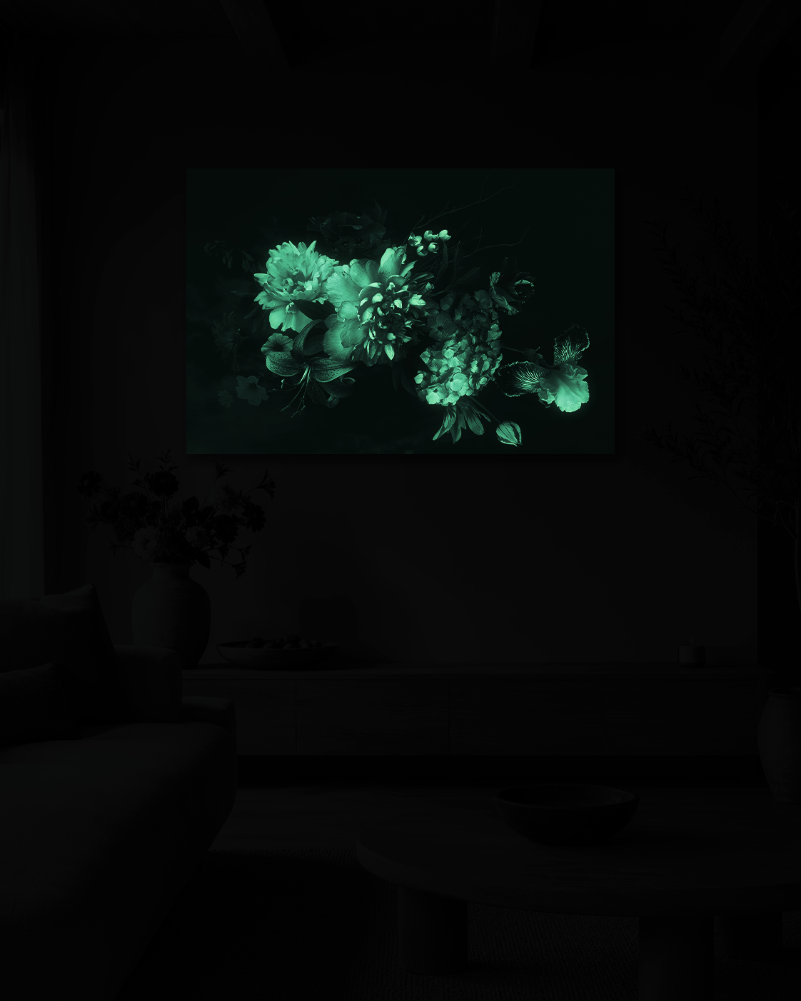 Dunkle Blüten