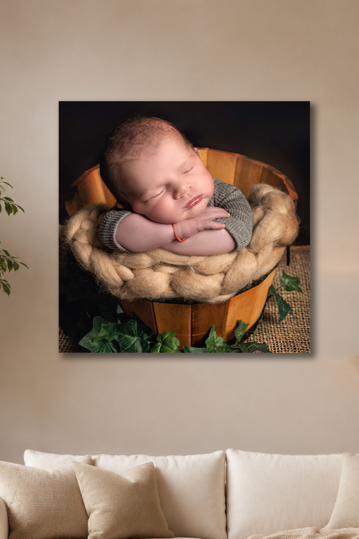 Personalisiertes Wandbild Quadrat