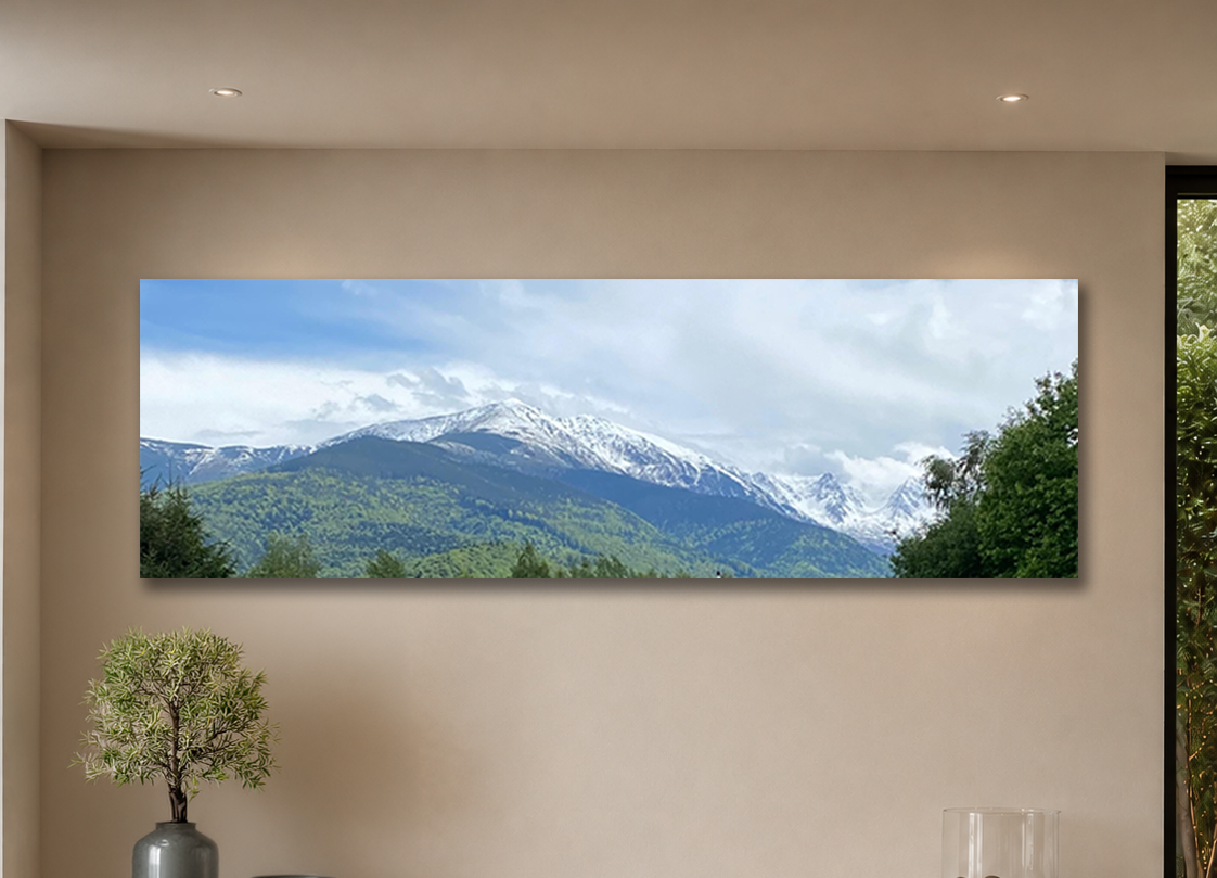 Personalisiertes Wandbild Slim Panorama Querformat
